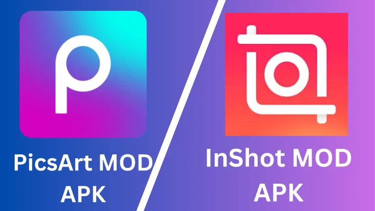 PicsArt Mod APK Vs InShot Pro APK